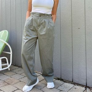 Everlane paper bag pants